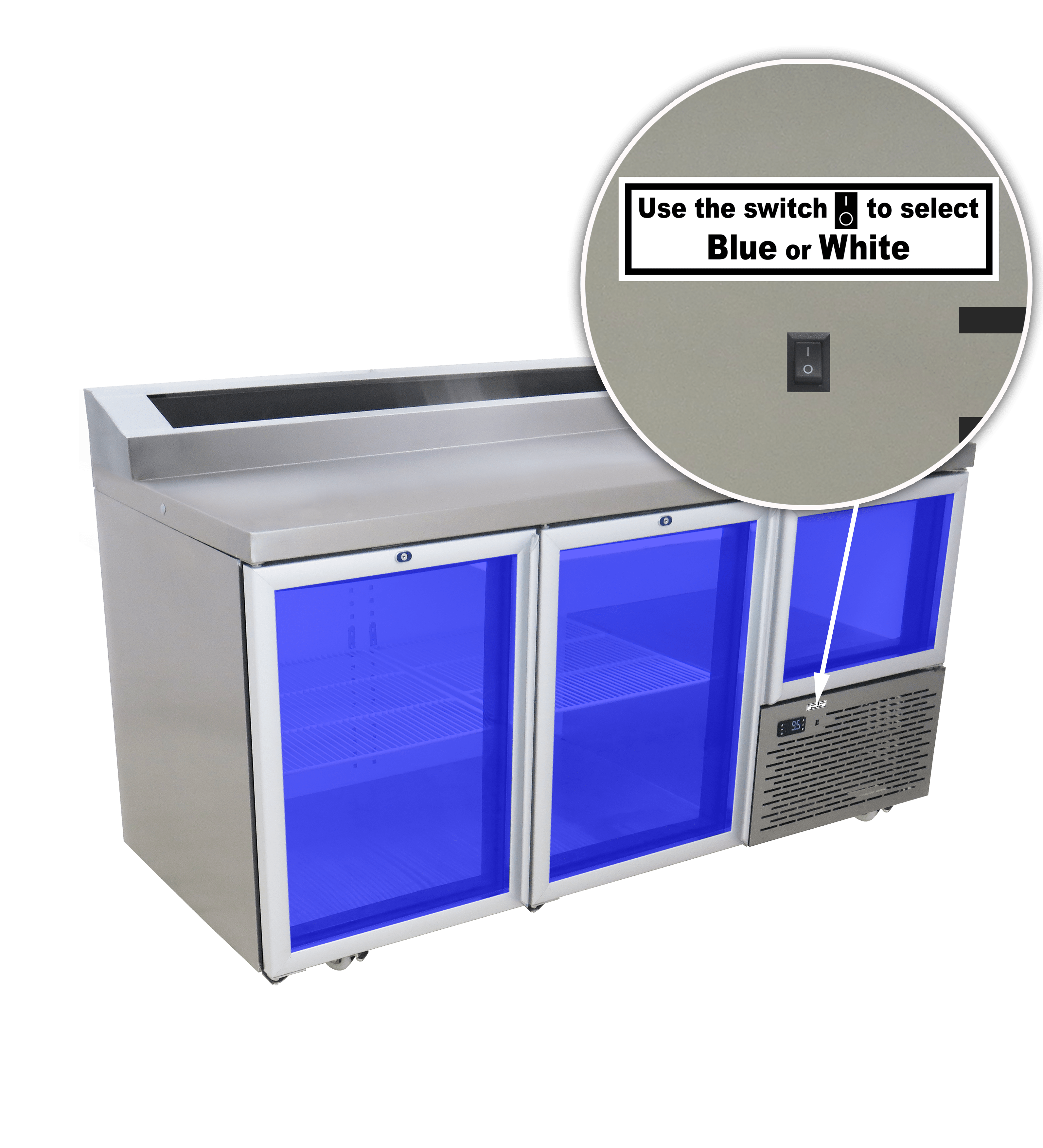 Left 3D Blue Light with switch 2-min